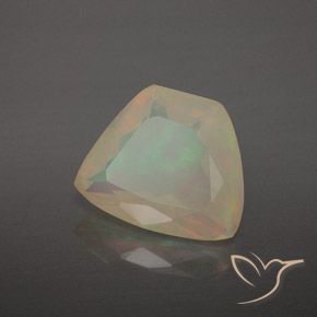 Ópalo Multicolor natural de 1.77 ct, Elegante, Transparente / Translúcido