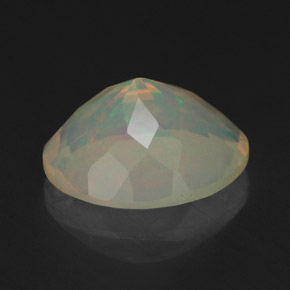 Ópalo multicolor natural de 2,30 ct, transparente, transparente / translúcido