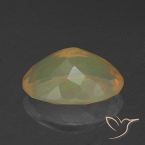 Ópalo Multicolor natural de 1.74 ct, Ovalada, Transparente