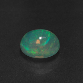 Ópalo multicolor natural de 1,07 ct, transparente, transparente / translúcido