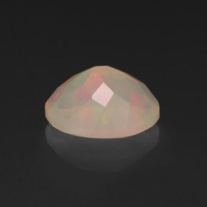 Ópalo multicolor natural de 1,15 ct, corte óvalo, translúcido