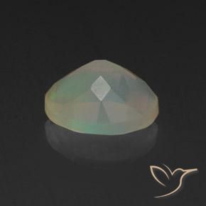 Ópalo Multicolor natural de 1.16 ct, Ovalada, Transparente
