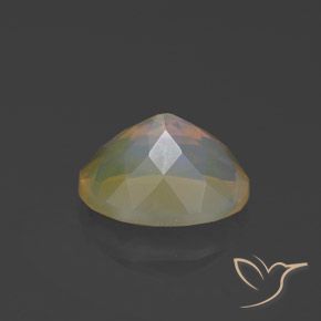 Ópalo Multicolor natural de 1.33 ct, Ovalada, Transparente