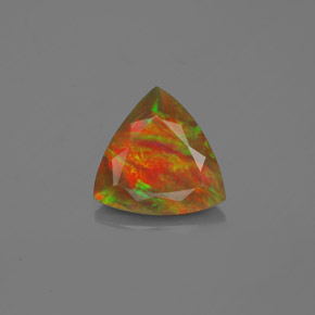 Ópalo Multicolor natural de 1.10 ct, Trillón, Translúcido