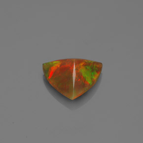 Ópalo Multicolor natural de 1.10 ct, Trillón, Translúcido