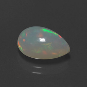 Ópalo multicolor natural de 2,66 ct, transparente, transparente / translúcido