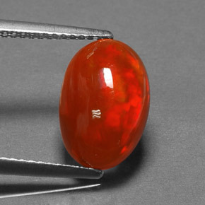 Ópalo multicolor natural de 1,96 ct, transparente, transparente / translúcido
