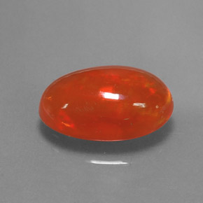 Ópalo multicolor natural de 2,71 ct, corte óvalo, transparente