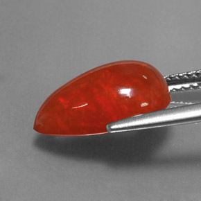 Ópalo multicolor natural de 2,64 ct, transparente, transparente / translúcido