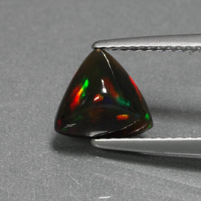 Ópalo Multicolor natural de 1.06 ct, Trillón, Opaco