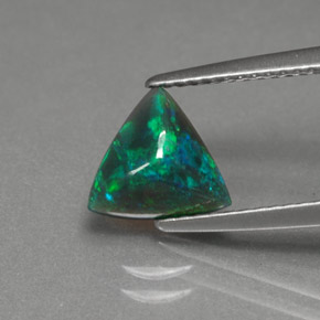 Ópalo Multicolor natural de 0.71 ct, Transparente, Transparente / Translúcido