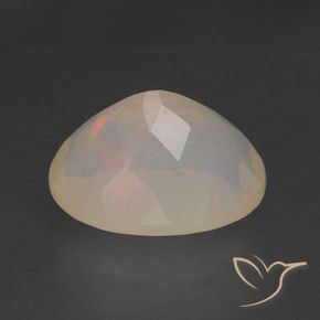 Ópalo Multicolor natural de 1.92 ct, Ovalada, Translúcido