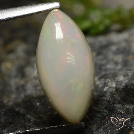 1.78ct Natural Multicolor Ópalo, Marquesa, Opaco