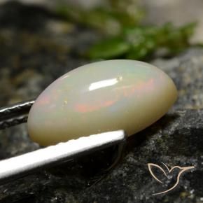 Ópalo Multicolor natural de 1.78 ct, Marquesa, Opaco