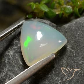 Ópalo Multicolor natural de 0.85 ct, Trillón, Transparente