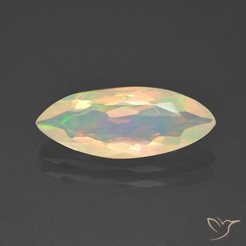 1.71ct Natural Multicolor Ópalo, Marquesa, Transparente