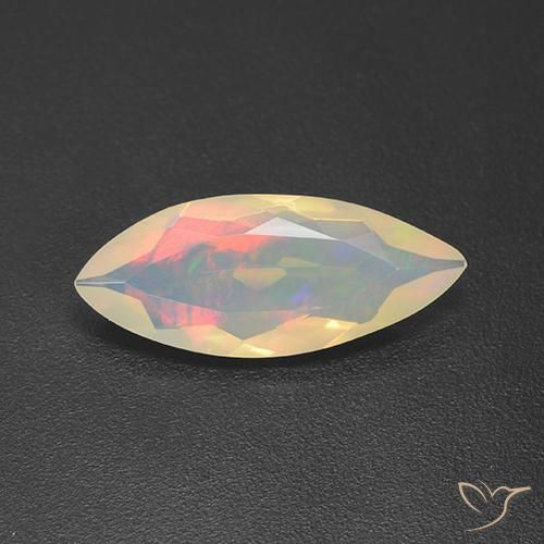 1.68ct Natural Multicolor Ópalo, Marquesa, Transparente