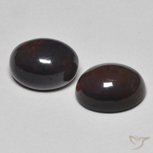 1.76ctw Natural Multicolor Ópalo, Ovalada, Opaco
