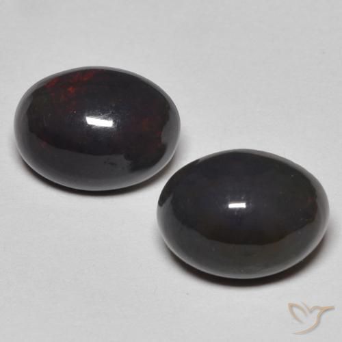 Gemas de Ópalo Multicolor natural de 1.76 ct, Ovalada, Opaco
