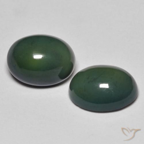 Gemas de Ópalo Multicolor natural de 2.96 ct, Ovalada, Opaco