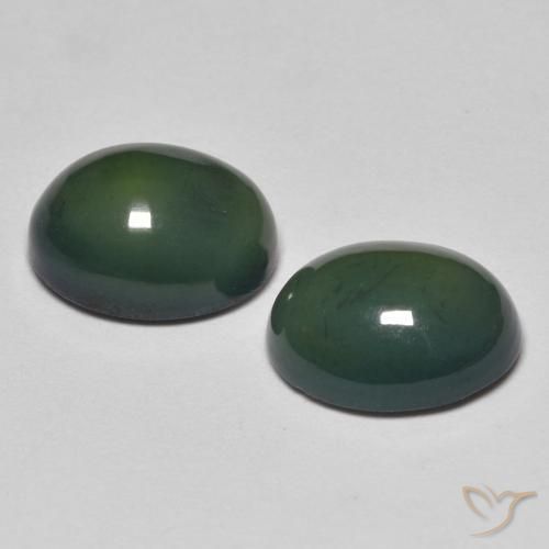 Gemas de Ópalo Multicolor natural de 2.96 ct, Ovalada, Opaco