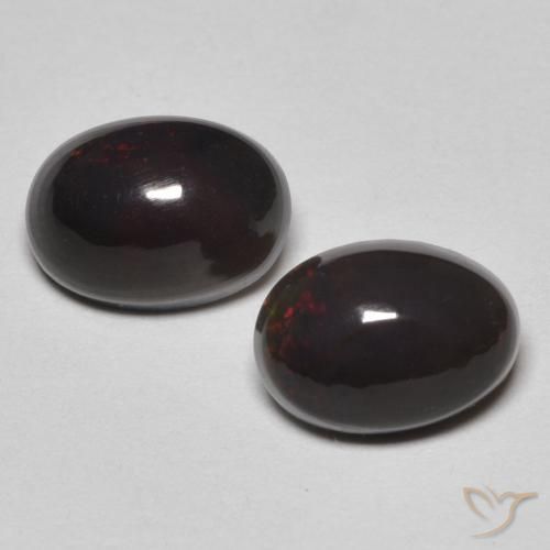 1.12ctw Natural Multicolor Ópalo, Ovalada, Opaco