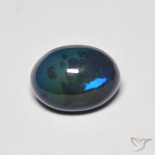 1.35ct Natural Multicolor Ópalo, Ovalada, Opaco, Photo A