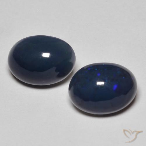 1.52ctw Natural Multicolor Ópalo, Ovalada, Opaco