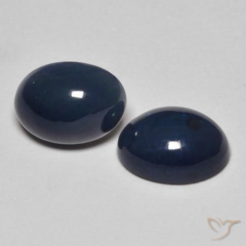 Gemas de Ópalo Multicolor natural de 1.52 ct, Ovalada, Opaco