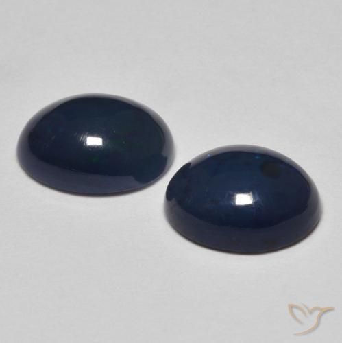 Gemas de Ópalo Multicolor natural de 1.52 ct, Ovalada, Opaco