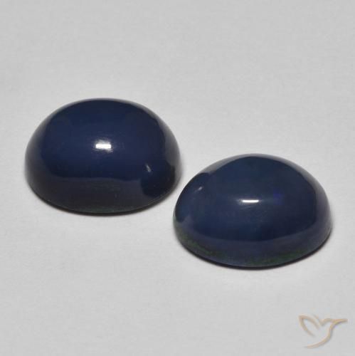 Gemas de Ópalo Multicolor natural de 2.02 ct, Ovalada, Opaco