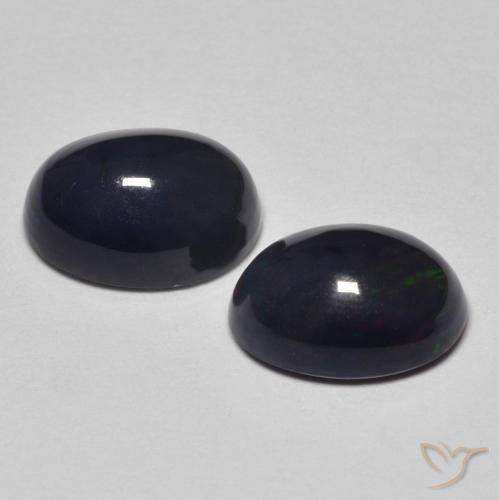 Gemas de Ópalo Multicolor natural de 1.56 ct, Ovalada, Opaco