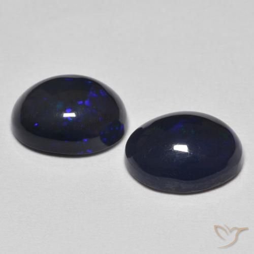 Gemas de Ópalo Multicolor natural de 2.39 ct, Ovalada, Opaco