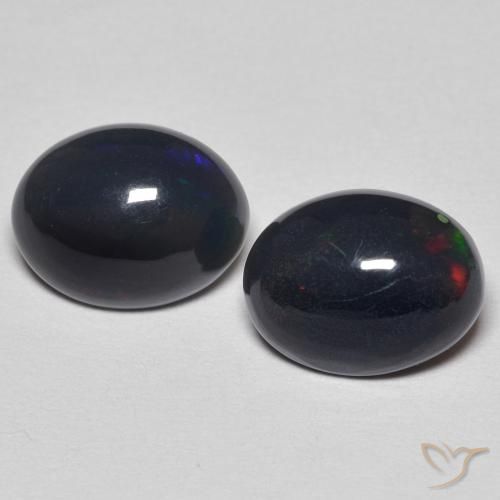 1.68ctw Natural Multicolor Ópalo, Ovalada, Opaco