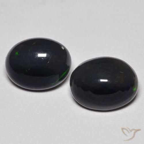 2.17ctw Natural Multicolor Ópalo, Ovalada, Opaco