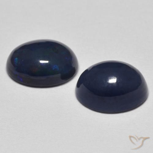 Gemas de Ópalo Multicolor natural de 1.71 ct, Ovalada, Opaco