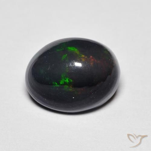 1.96ct Natural Multicolor Ópalo, Ovalada, Opaco
