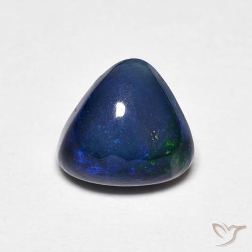 0.64ct Natural Multicolor Ópalo, Trillón, Opaco, Photo A