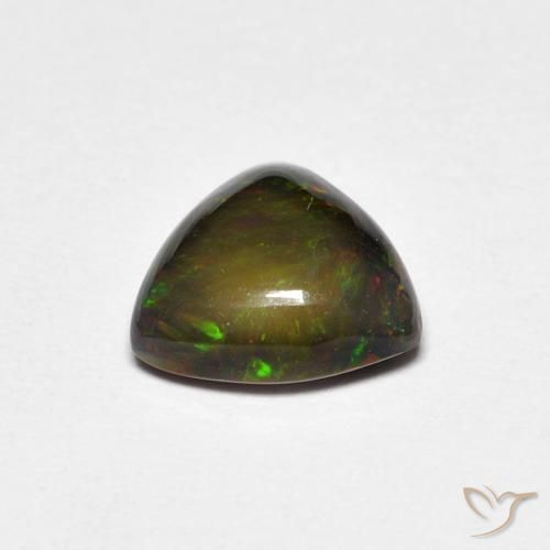 Ópalo Multicolor natural de 1.19 ct, Trillón, Opaco