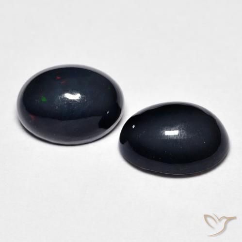 Gemas de Ópalo Multicolor natural de 1.52 ct, Ovalada, Opaco