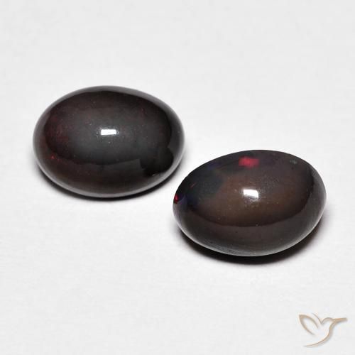 1.12ctw Natural Multicolor Ópalo, Ovalada, Opaco
