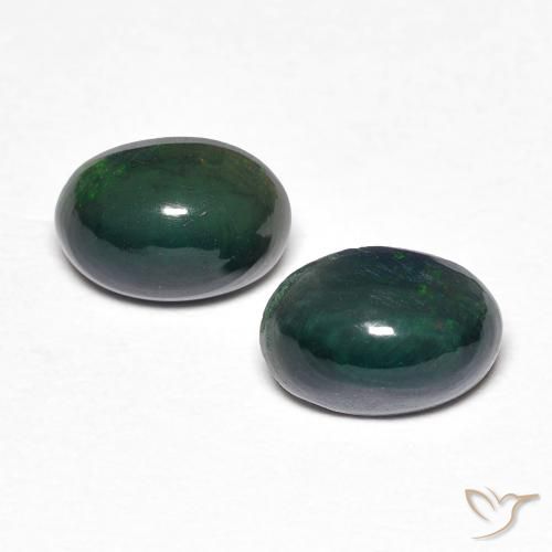 0.86ctw Natural Multicolor Ópalo, Ovalada, Opaco