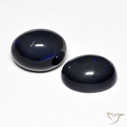 Gemas de Ópalo Multicolor natural de 1.52 ct, Ovalada, Opaco