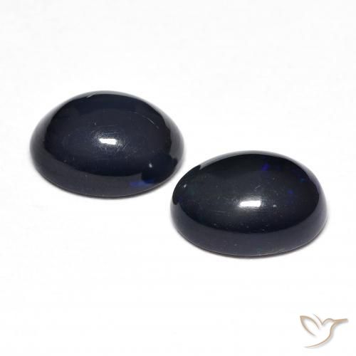 Gemas de Ópalo Multicolor natural de 1.52 ct, Ovalada, Opaco