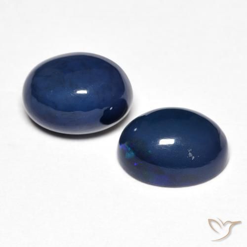 Gemas de Ópalo Multicolor natural de 1.82 ct, Ovalada, Opaco