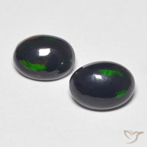 0.80ctw Natural Multicolor Ópalo, Ovalada, Opaco