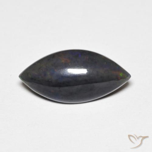 Ópalo Multicolor natural de 1.80 ct, Marquesa, Opaco