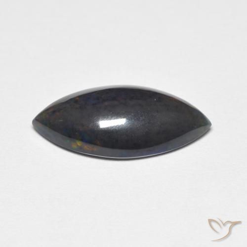 Ópalo Multicolor natural de 1.80 ct, Marquesa, Opaco