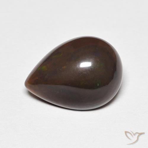 2.40ct Natural Multicolor Ópalo, En forma de pera, Opaco