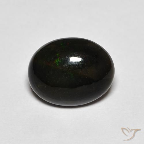1.06ct Natural Multicolor Ópalo, Ovalada, Opaco